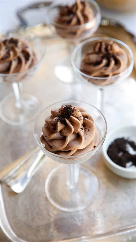 Eggless Chocolate Mousse Entertaining With Beth