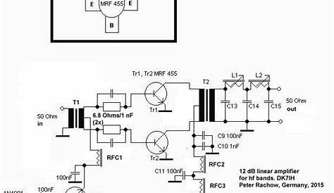 cb radio linear amplifier schematics