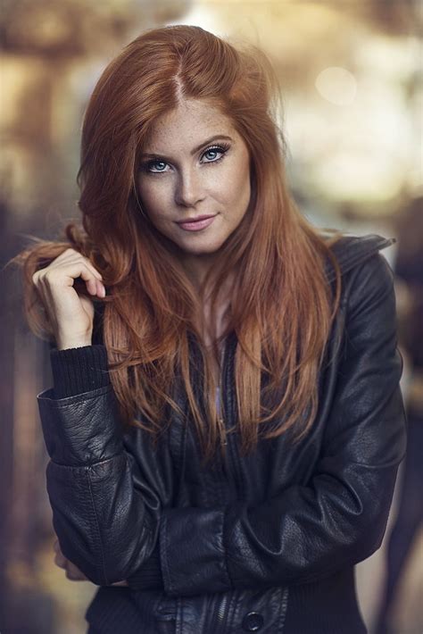 X Px Free Download Hd Wallpaper Women Model Redhead Long Hair Portrait Display
