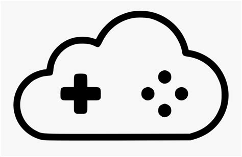 Cloud Gaming Icon Png Free Transparent Clipart Clipartkey