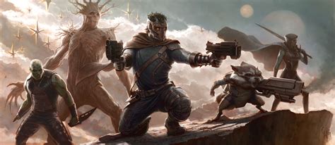 Concept Art Reveals Marvels Plans For Guardians Of The Galaxy Wired