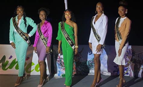 five vying for miss dominica 2023 with photos dominica news online