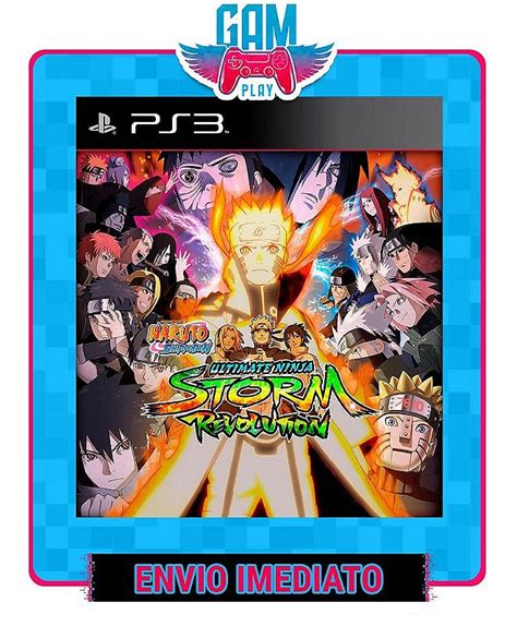 Naruto Shippuden Ultimate Ninja Storm Revolution Ps3 Midia Digital