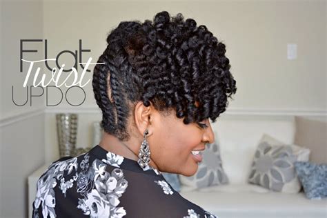 Whether your hair is natural or weaved, long or short, there's a huge variety of updo styles you can wear. | 103 | Simple Flat Twist Updo on Natural Hair - YouTube