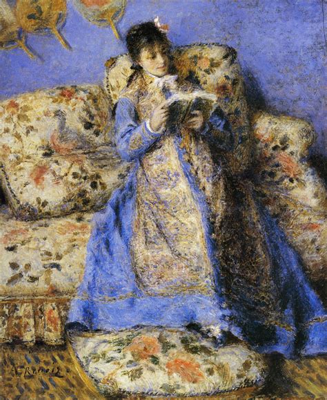 Pierre Auguste Renoir Madame Claude Monet Reading