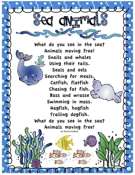 Animal Poems For Kids Animals Okl