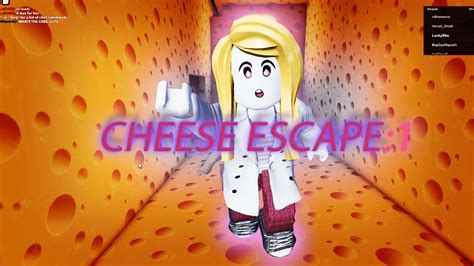 Nueva Serie Roblox Cheese Escape Horror Episodio1 Momentos