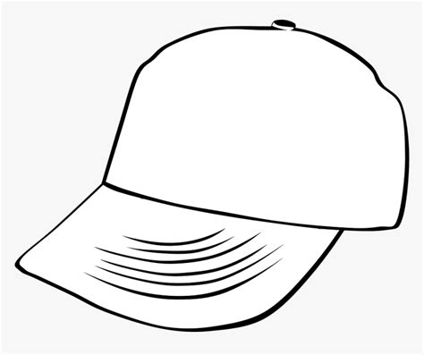It's high quality and easy to use. Hat, Cap, Ballcap, Outline, Blank, Brim, Visor, White - Animasi Topi Hitam Putih, HD Png ...