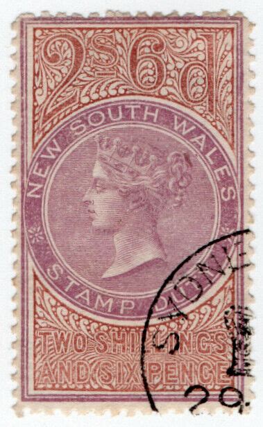 (I.B) Australia  NSW Revenue  Stamp Duty 2/6d / HipStamp