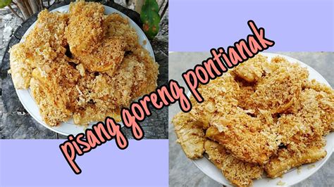 Pisang goreng pontianak ini terkenal dengan kremesannya yang kriuk. Pisang goreng pontianak II pisangnya hasil kebun sendiri ...