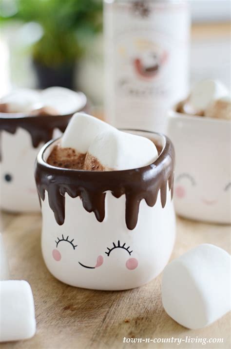 Cutest Hot Chocolate Mugs Ever And Cocoa Recipes Town And Country Living
