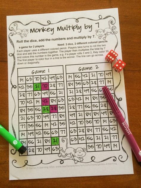 Search by subject, key stage or topic. Printable Multiplication Games Ks2 ...