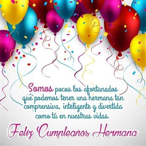 Desde que te recuerdo no has. Mensajes y frases de Feliz cumpleaños para una hermana o ...