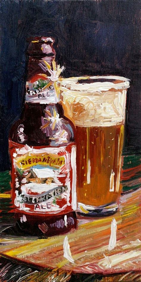 Scott Clendaniel Beer Art Beer Painting Beer Art Print