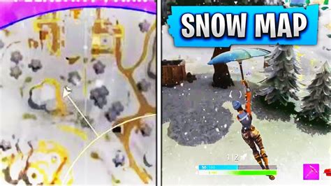 You can get a speed boost after drifting, and all the while, the roof acts as a bounce pad. *NEW* SNOW MAP GAMEPLAY in Fortnite Season 5! - Fortnite ...