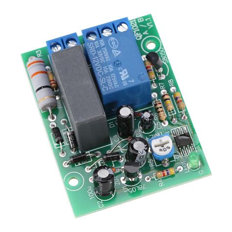 I finally decided to add another line to my charge controller and i wanted a steady power output instead the pwm that comes apply power and push the button, if it lights up for a short time then fades out, the circuit is working properly and you can now add the relay if you. AC 220V Relay Module Switch Trigger Time Delay Circuit ...