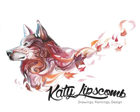 Autumn Wolf Print · Katy Lipscomb Llc · Online Store Powered By Storenvy