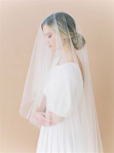AMORE | Wedding Veil with Blusher - All About Romance
