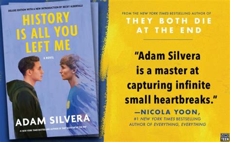 History Is All You Left Me Deluxe Edition By Adam Silvera Paperback