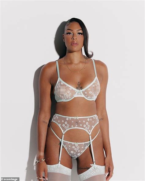 Liz Cambage Has Posed In A Sexy Shoot For Rihanna Lingerie Label Savage