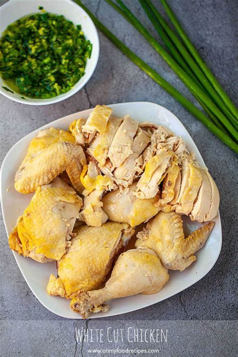 Not only do you save money by cutting up a whole chicken yourself, but you also get the backbone to make stock. White Cut Chicken (白切雞) | Oh My Food Recipes