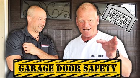Important Garage Door Safety Tips Youtube