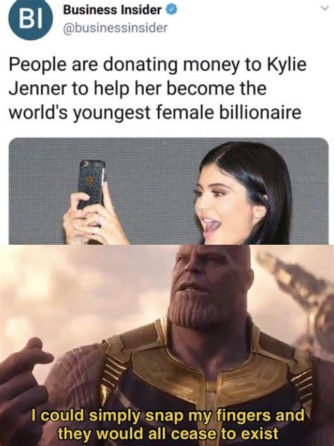 Kylie Jenner Money Meme Kylie Jenner Instagram