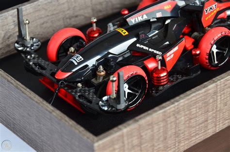 Tamiya Mini 4wd Shooting Proud Star Tuned Up Fully Loaded Propainted W