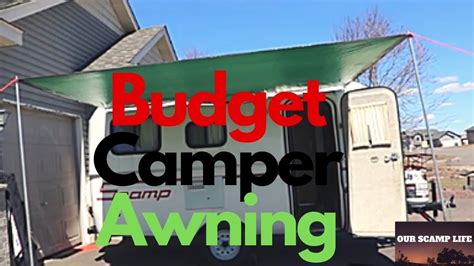 Diy Small Camper Awning Ep045 Youtube
