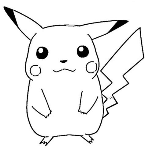 Pikachu Coloring Pages To Print At Free Printable