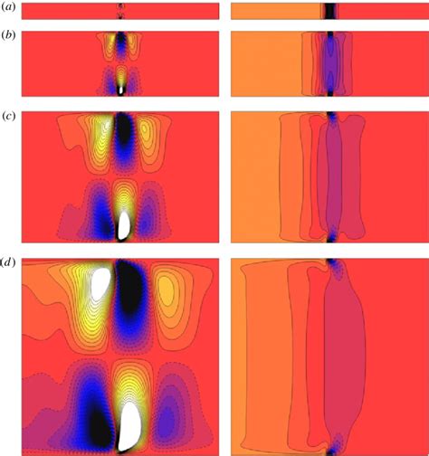 Colour Online Structure Of The Axisymmetric Flows Visualized On The