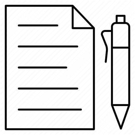 Write Create Document Edit Icon Download On Iconfinder