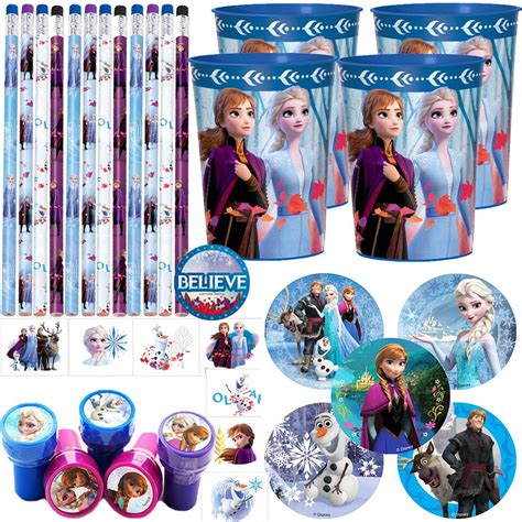 Buy Frozen 2 Birthday Party Favors And Goodie Bag Fillers Pack For 12 With Frozen 2 Favor Cups