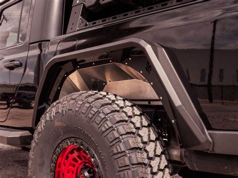 Road Armor Stealth Rear Fender Flare For 2020 Jeep Gladiator 520afr0b