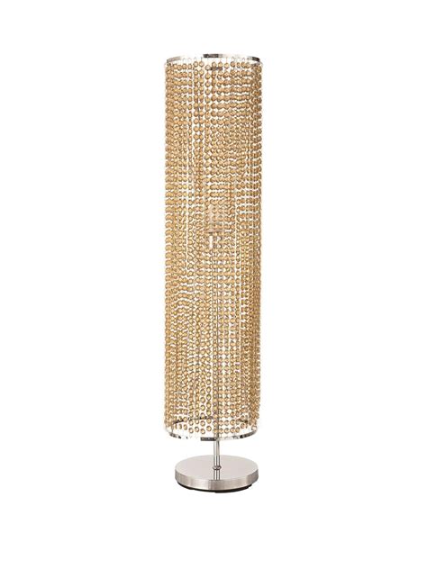The floor lamp is also given a nc lacquered paint finish to ensure it remains smooth and durable always. Crystal Floor Lamp | Floor lamp, Unique lighting, Crystals
