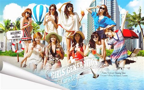 ♥girls Generation♥ In Las Vegas Wallpaper By Elftantri