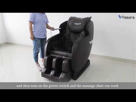 How To Install The B M Massage Chair Youtube