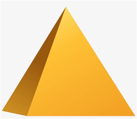 Download 3d Pyramid Image Triangle Png Transparent Png Download