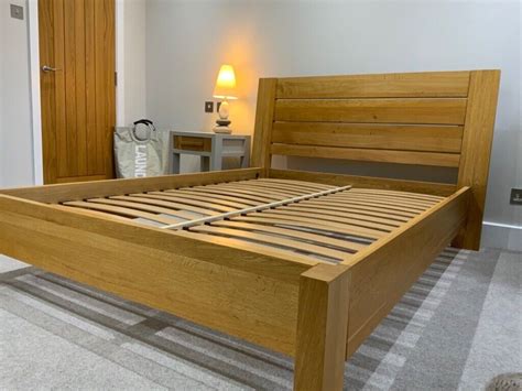 Marks And Spencer Solid Oak Double Bed Sonoma Range In Southampton