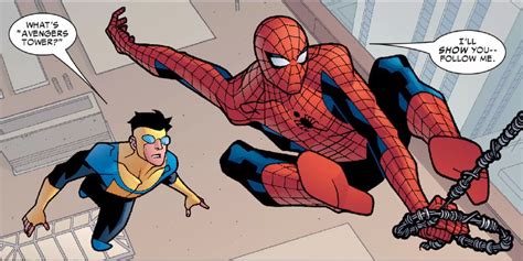 Spider Man And Invincible Inside Marvel S Forgotten Image Crossover