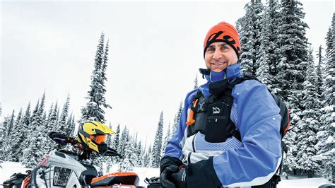 Learn About Dave Noronas First Snowmobile Ride Ski Doo