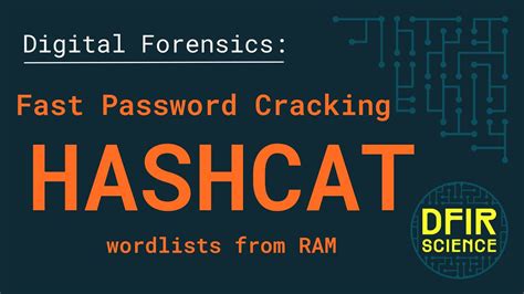 Scientists Fast Password Cracking Hashcat Wordlists From Ram Youtube
