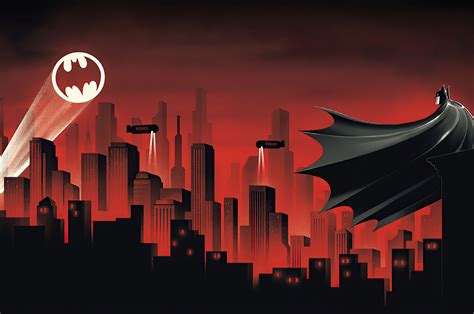 2560x1700 Batman The Animated Series Red World 4k Chromebook Pixel Hd