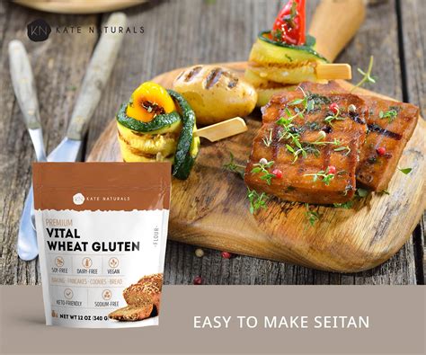 Don't you just wanna grab one? Premium Vital Wheat Gluten - Kate Naturals. High Protein ...