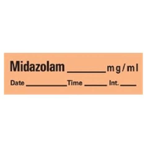 Timemed A Div Of Pdc Label Midazolam 1mgml 333pk — Grayline Medical