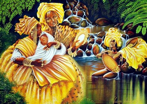 Ochun By Claudia Krindges African Mythology African Art Paintings