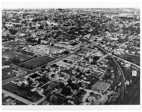 Aerial View Of Orange Texas Side 1 Of 1 The Portal To Texas History
