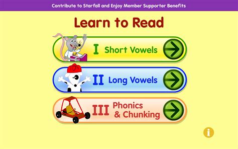 Starfall Learn To Read Appstore For Android