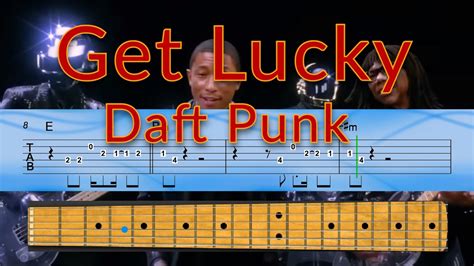 Get Lucky Daft Punk Guitar Tab Playalong Youtube
