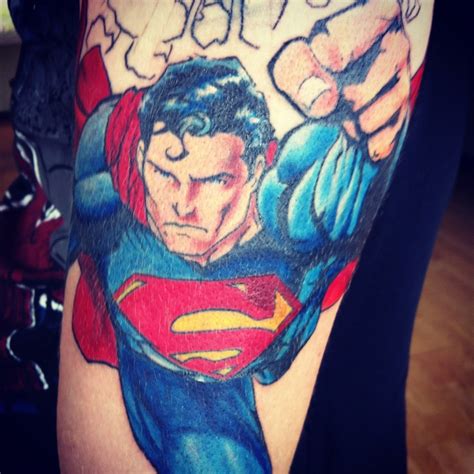 Superman Tattoos Designs, Ideas and Meaning | Tattoos For You